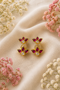 Jadav Kundhan - Lotus Ear ring